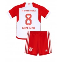 Bayern Munich Leon Goretzka #8 Hemmadräkt Barn 2023-24 Kortärmad (+ Korta byxor)